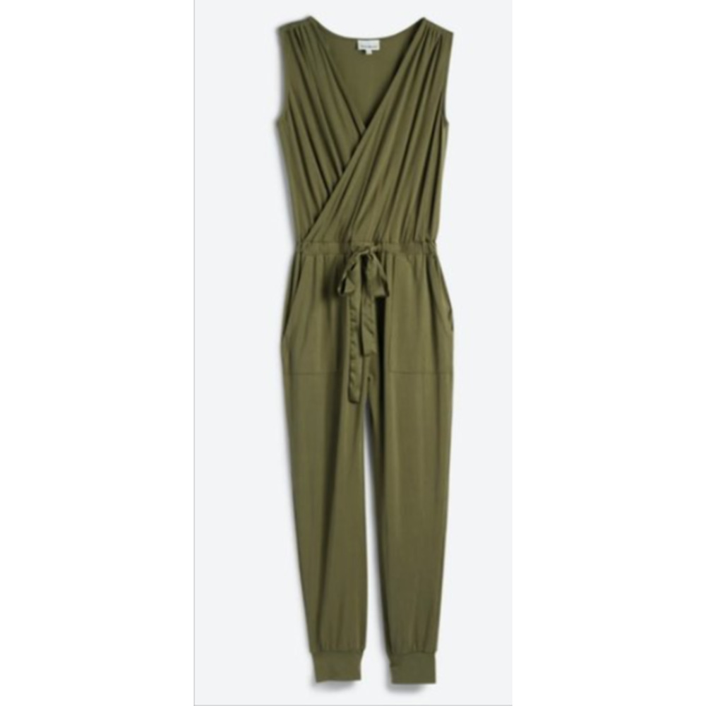 HEARTLOOM Rivky Knit Jumpsuit Green Size small 0-6